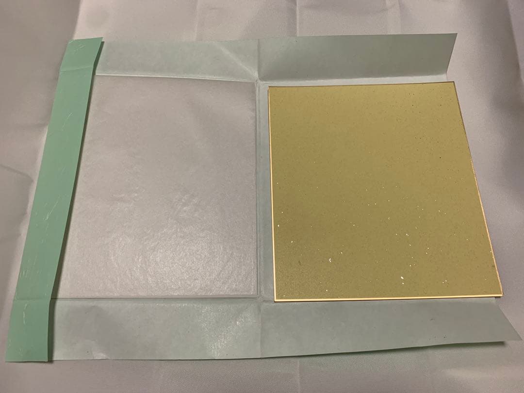 安倍晋三　元内閣総理大臣　サイン　色紙