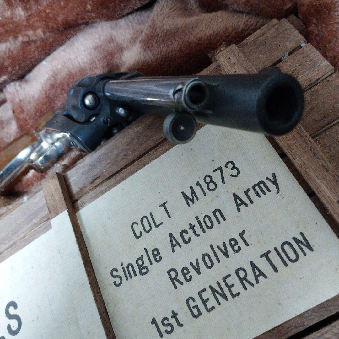 ☆コルト SAA 1st アーティラリー：ハドソン製改；ヘヴィウエイト樹脂