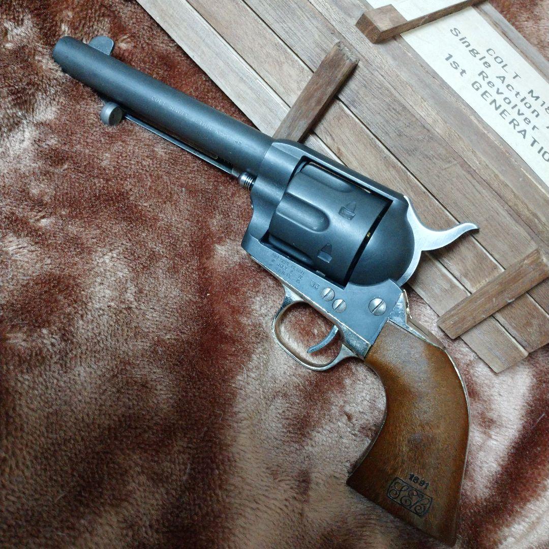 ☆コルト SAA 1st アーティラリー：ハドソン製改；ヘヴィウエイト樹脂
