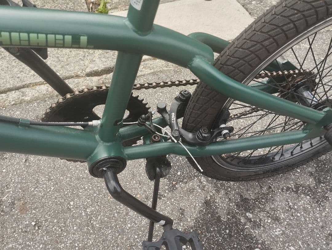 レイチェル BM-20R BMX 自転車 20インチ グリーン 美品