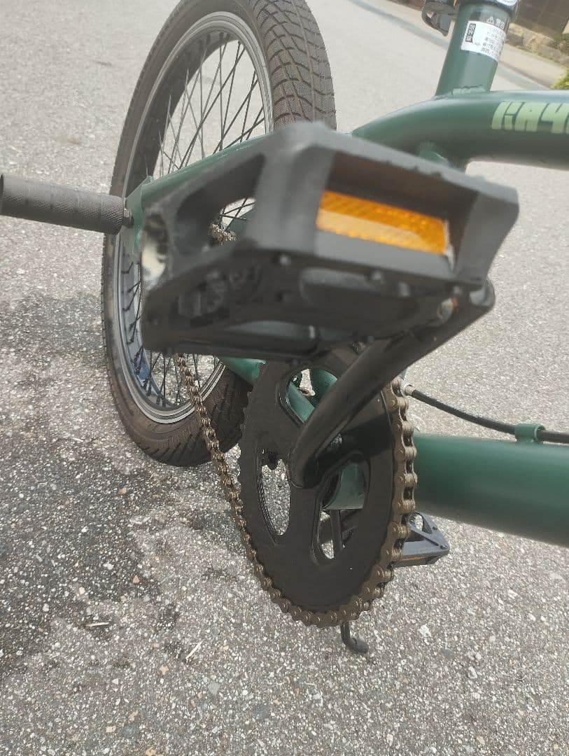 レイチェル BM-20R BMX 自転車 20インチ グリーン 美品