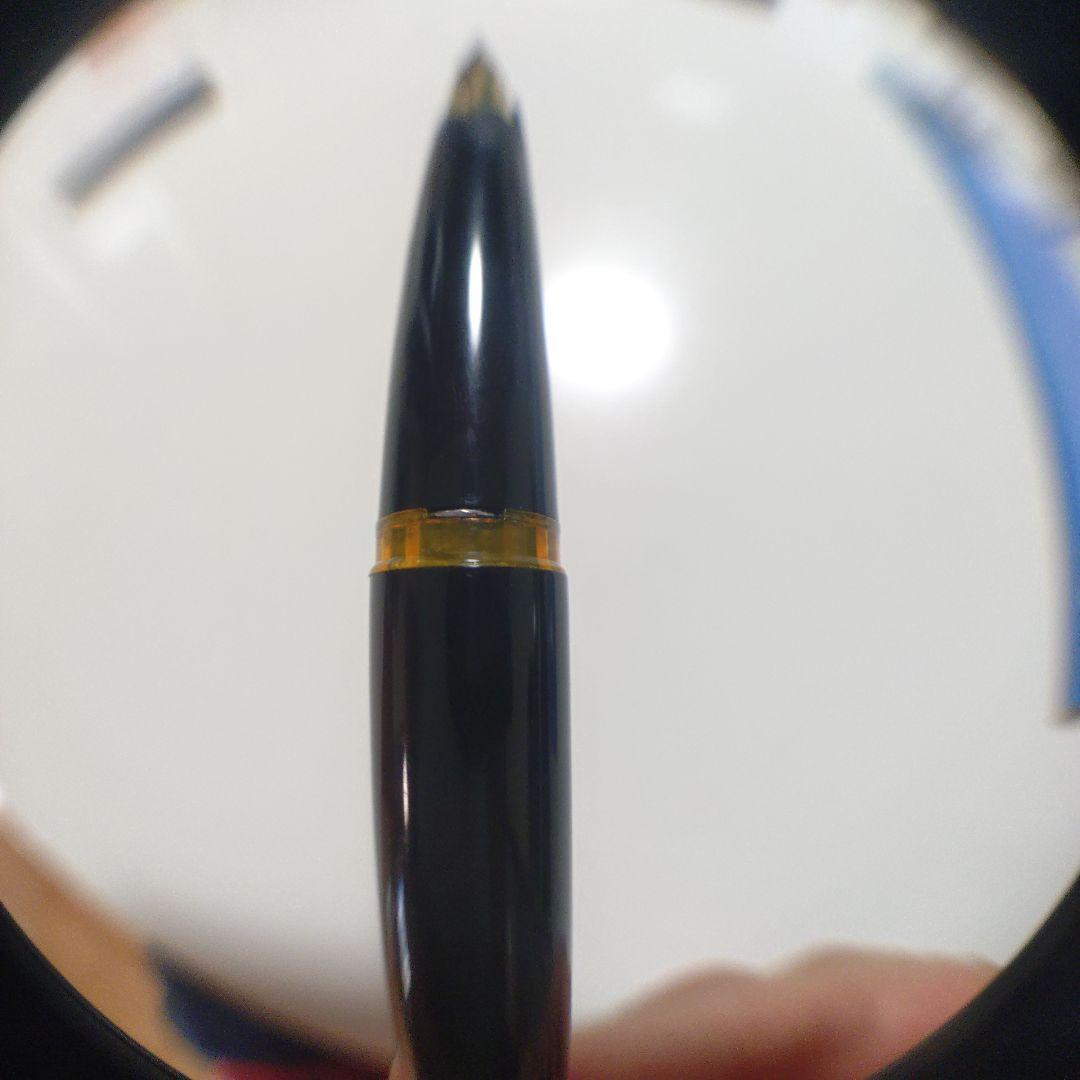 モンブラン 万年筆 黒 ゴールド装飾