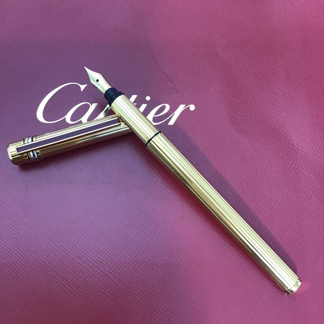 ❣️カルティエCartier❣️ K18ペン　カートリッジ式　万年筆