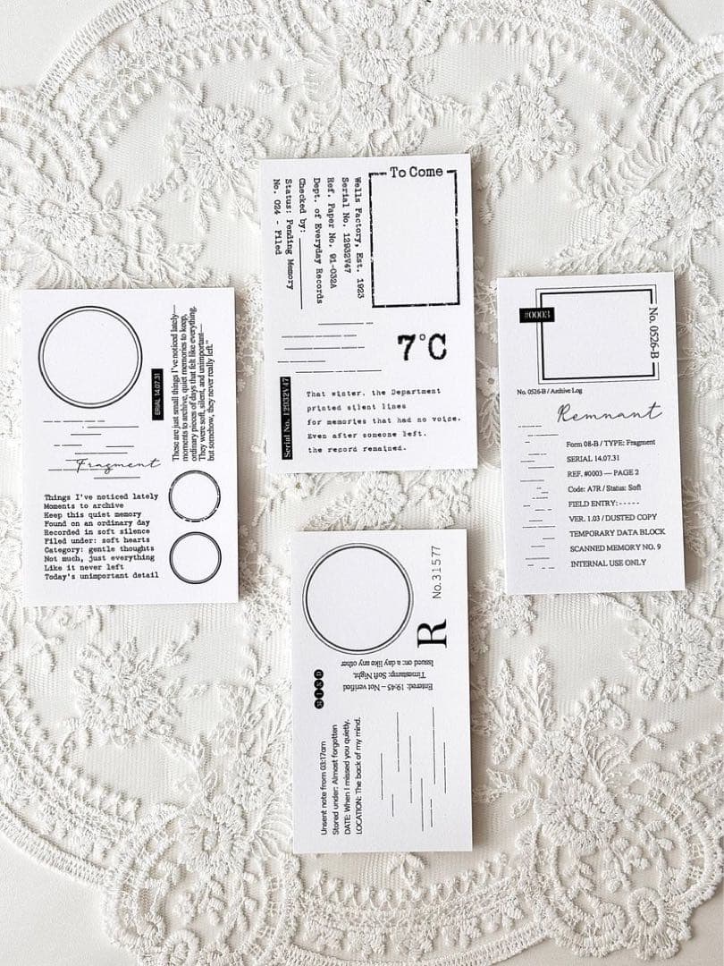 コラージュ素材　紙もの　素材紙　【2548】