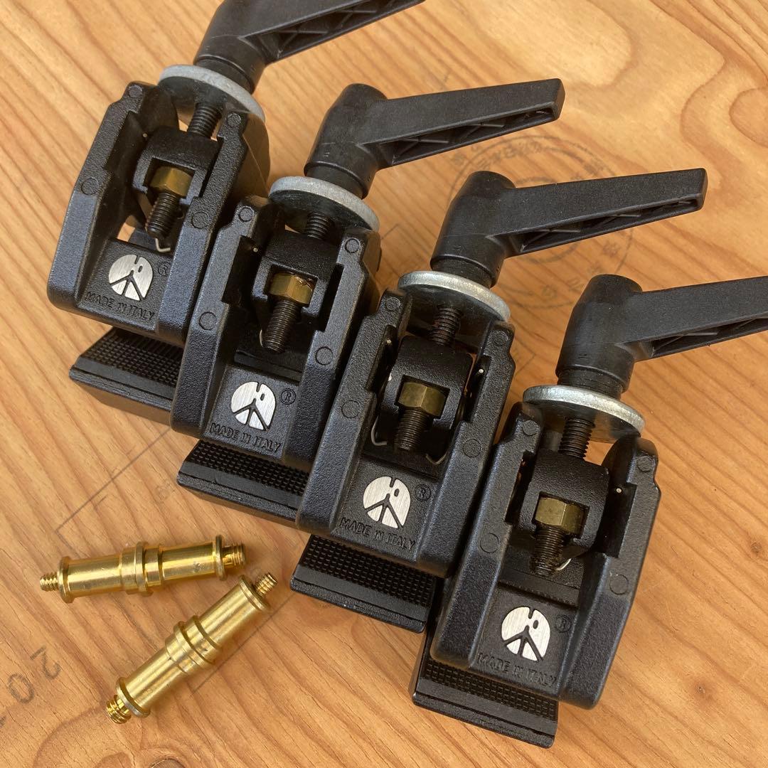 罪なきカヌレさまManfrotto 035スーパークランプ4個+ダボ2個セット