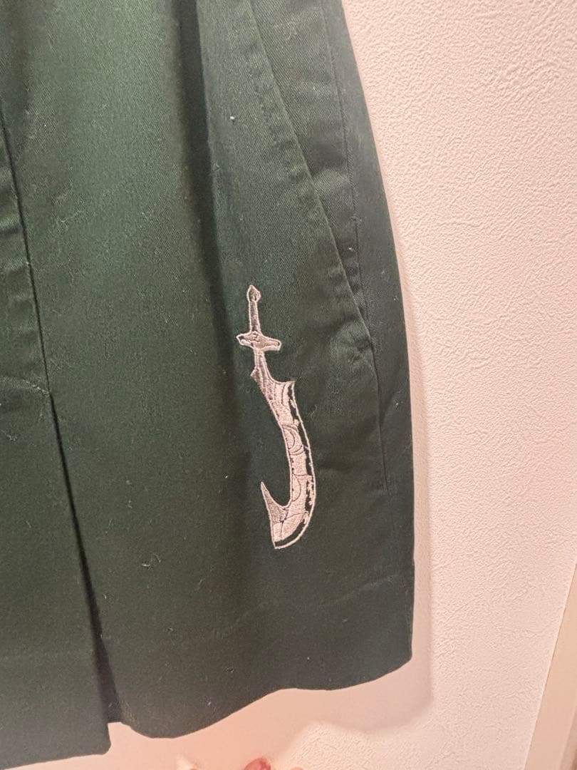 ミュージシャン ZTMYxBODYSONG. SWORD Skirt (Dark Green)S