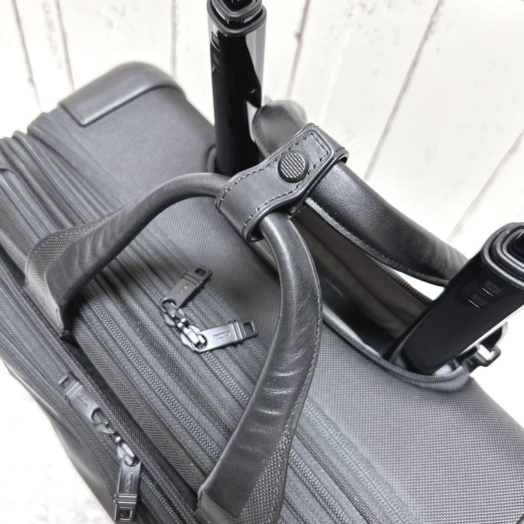 TUMI キャリーバッグ ALPHA2 機内持込可 黒 ビジネス大容量