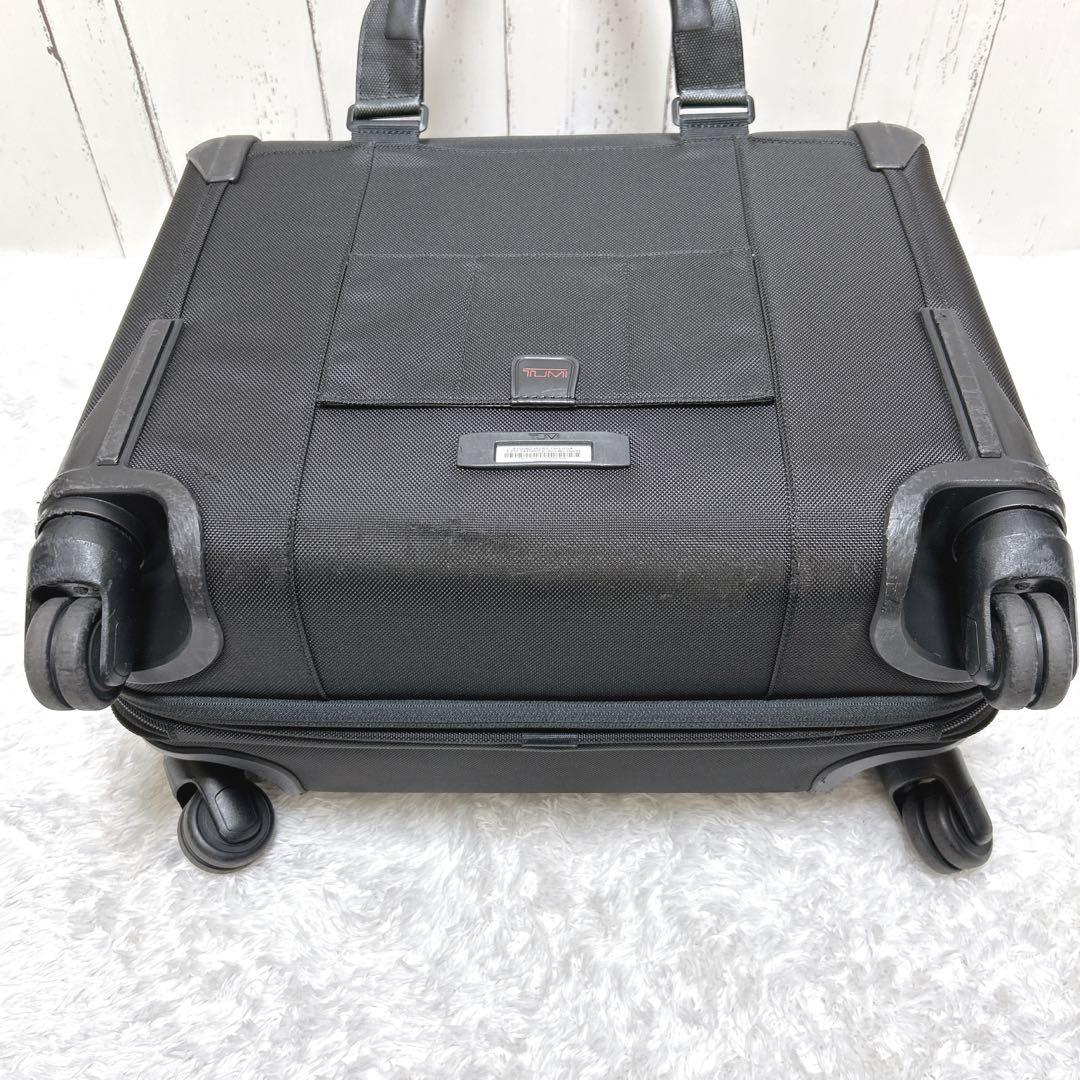 TUMI キャリーバッグ ALPHA2 機内持込可 黒 ビジネス大容量