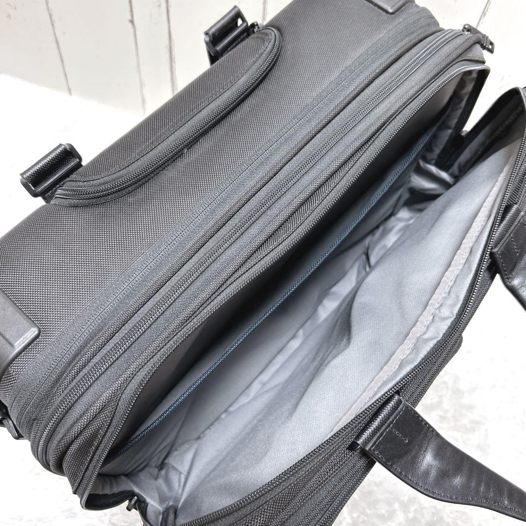 TUMI キャリーバッグ ALPHA2 機内持込可 黒 ビジネス大容量