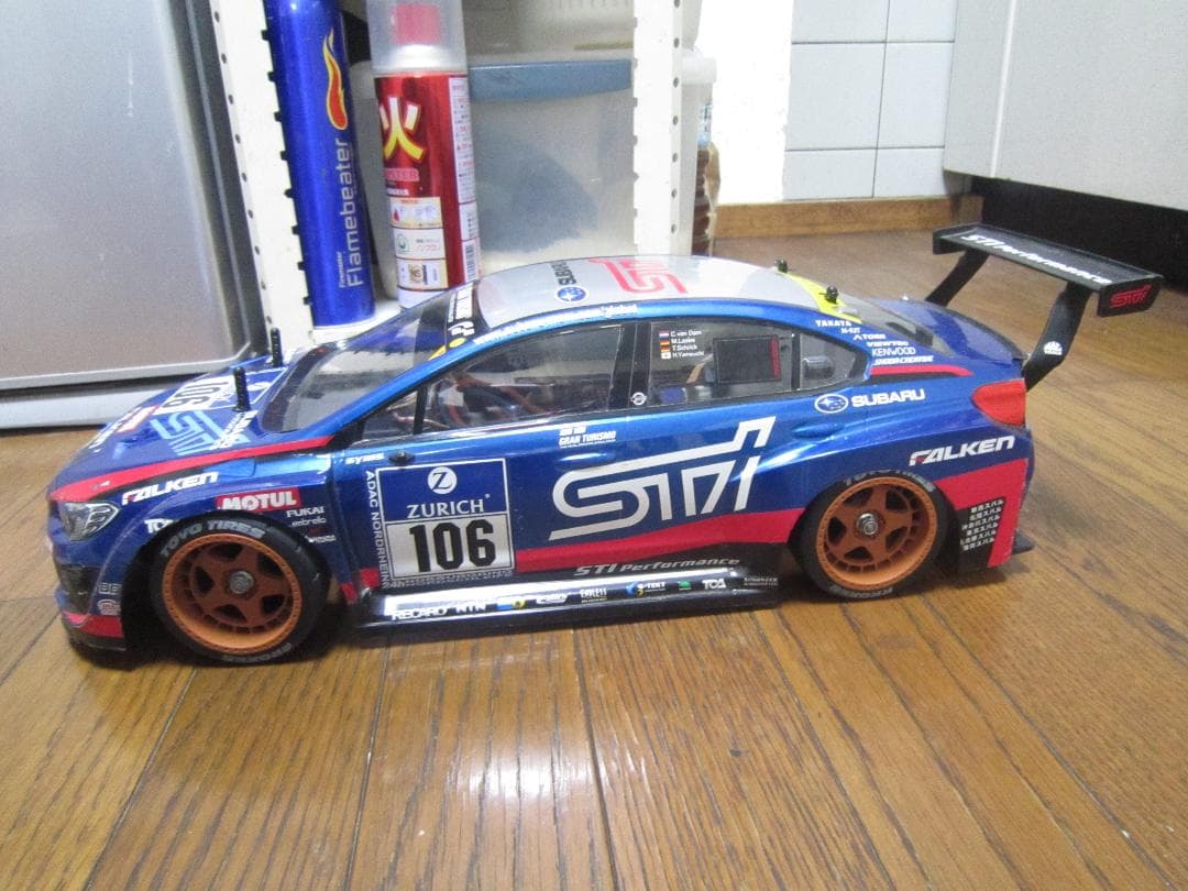 デ*ラ様 完全動作品 1/10 タミヤ インプレッサ TL-01 カスタム 送料