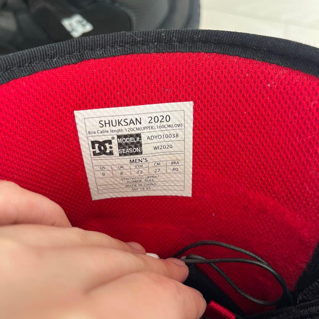 最終値下げ　スノーボードブーツ　DC 27センチ　ダブルボア