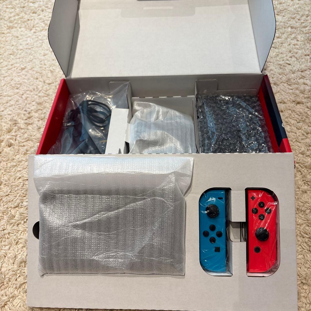 美品★Nintendo Switch 本体 ネオンブルー/ネオンオレンジ