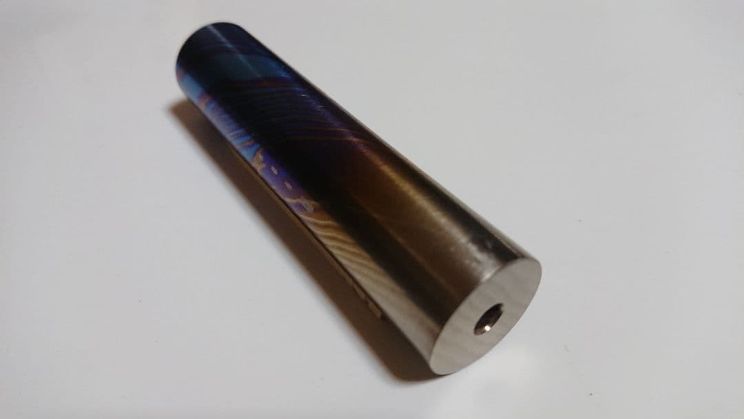 ティマスカス・シリンダーロッド (チタン合金製ダマスカス) Timascus