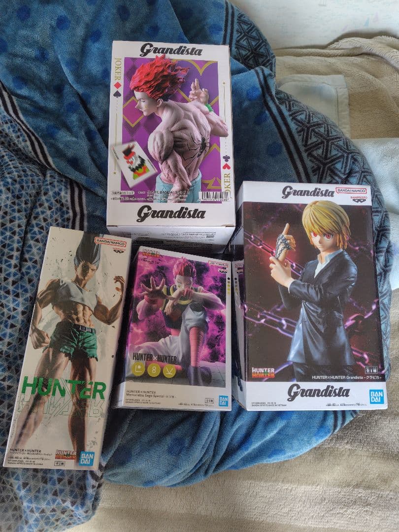 ハンターハンター　プライズフィギュア4点