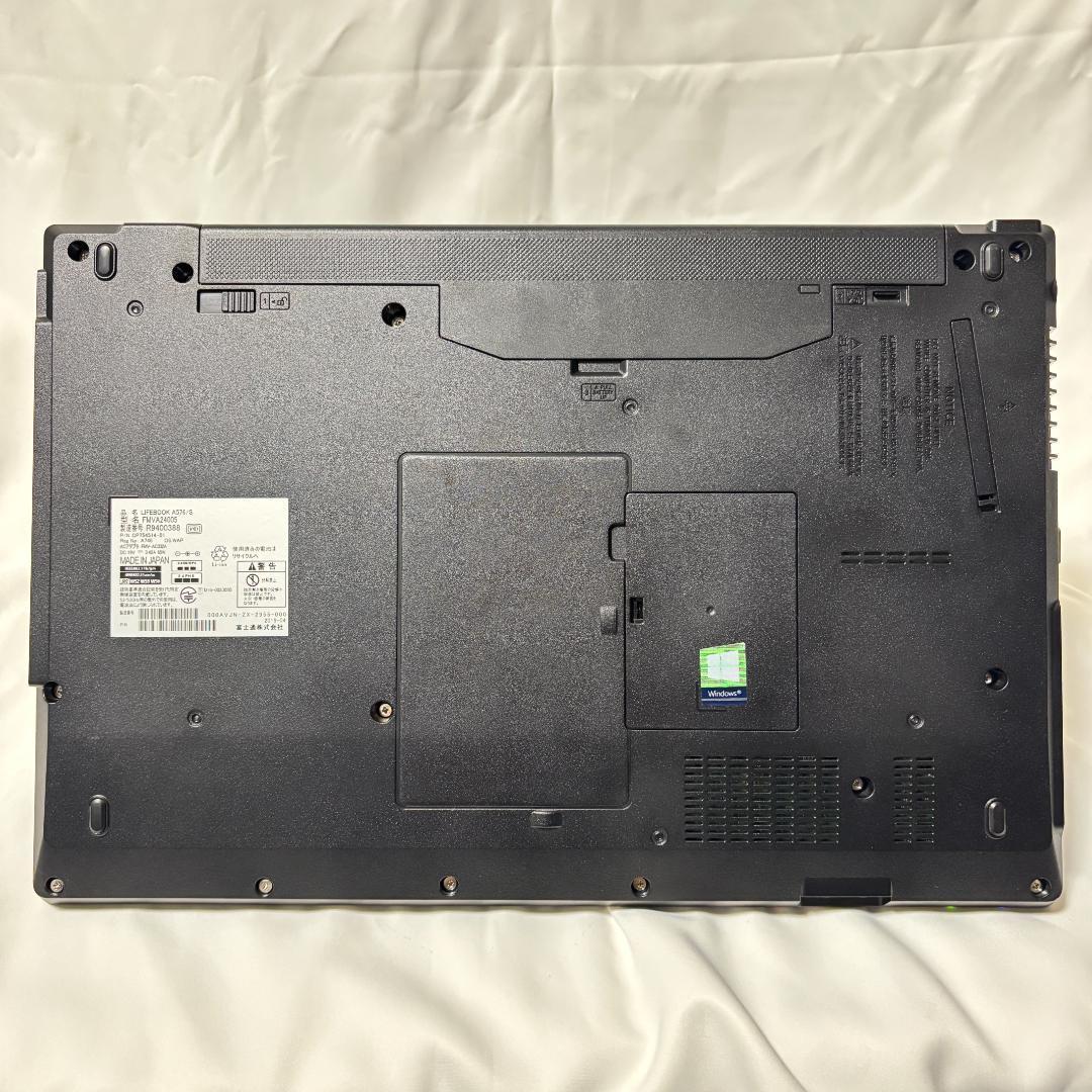 F07C【美品】15.6型FHD/i5第6世代/8GB/SSD512GB