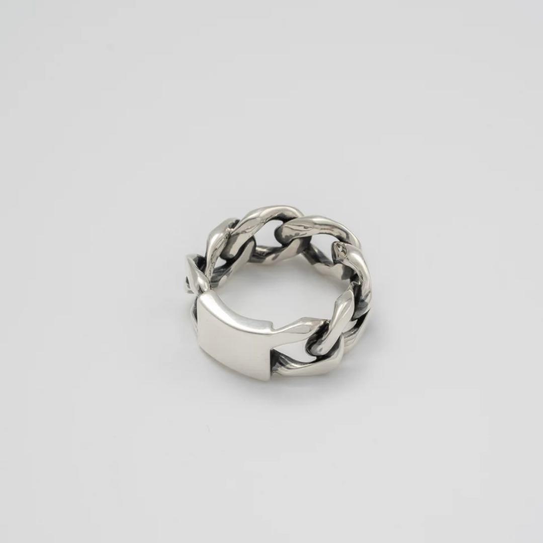 アクセサリー Scat Chain plate ring