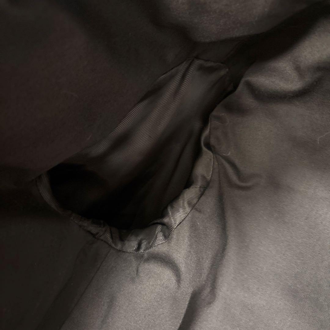 美品⭐️ACNE STUDIOUS カーフレザー　ジャケット　ブラック　リブ　46