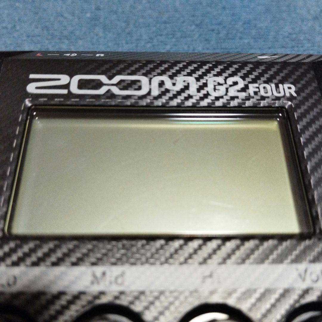 Zoom G2 FOUR ギターエフェクター 本体とACアダプター