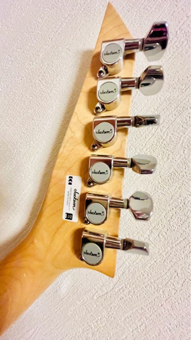 Jackson KING-V Floyd Rose　ジャクソン フライングV 黒