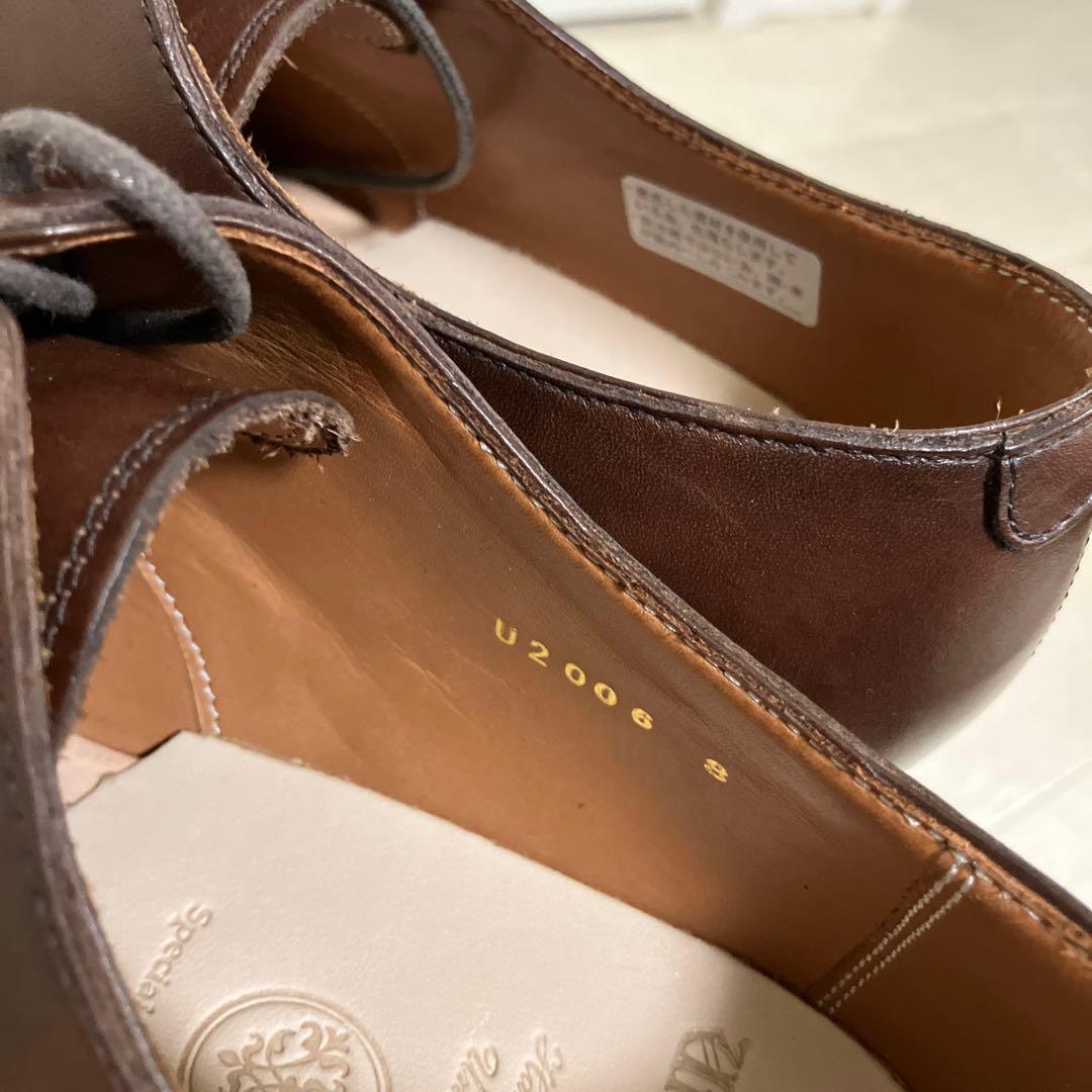 ユニオンインペリアル U2006 ストレートチップ ダークブラウン 8EEE26