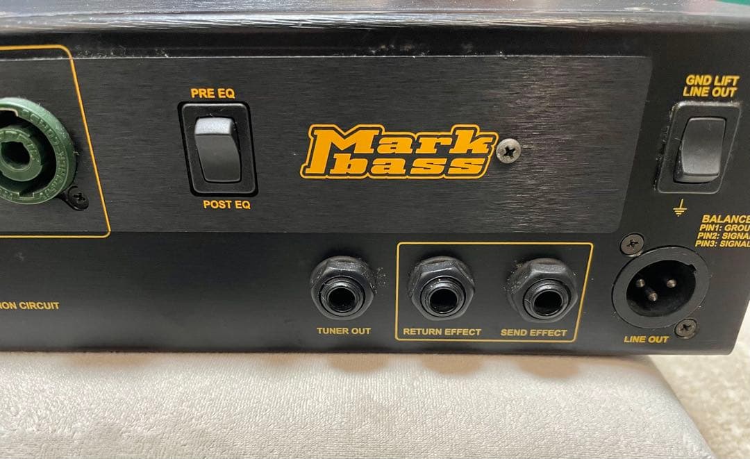 【レア品/動作確認済】Markbass TA503 ベース用 真空管ヘッドアンプ