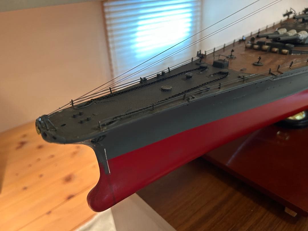 【17日まで限定値下げ】ニチモ 戦艦大和 1/200 塗装完成品
