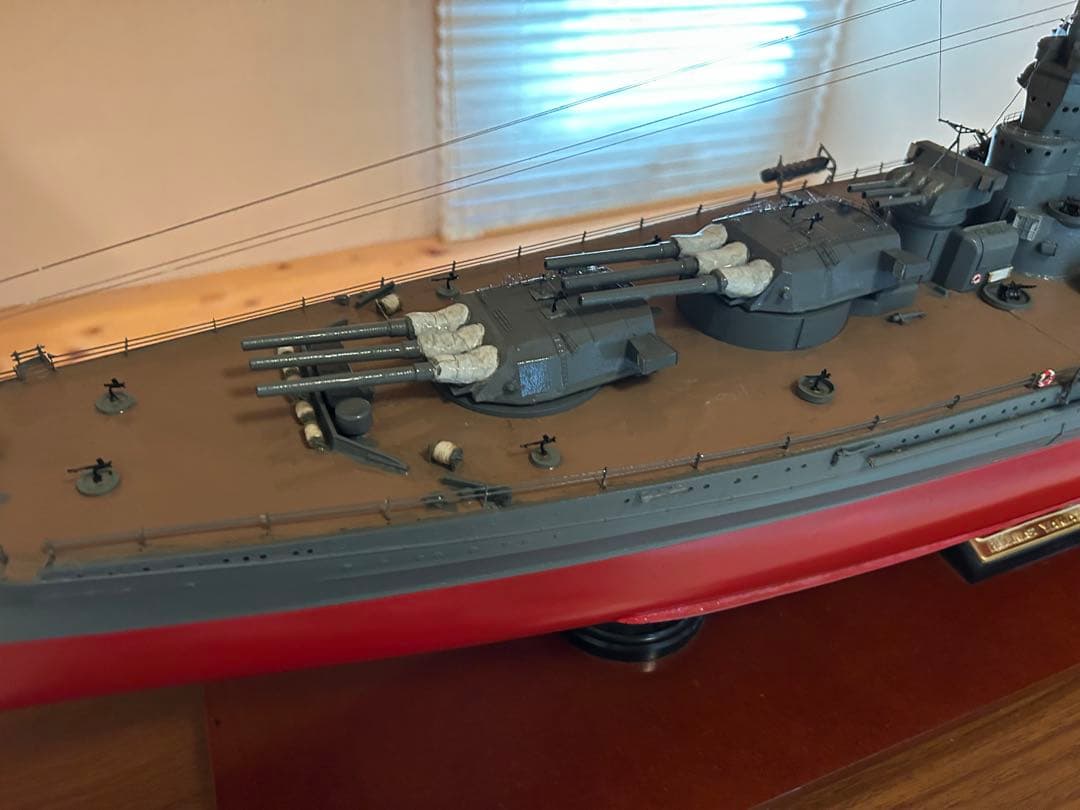 【17日まで限定値下げ】ニチモ 戦艦大和 1/200 塗装完成品