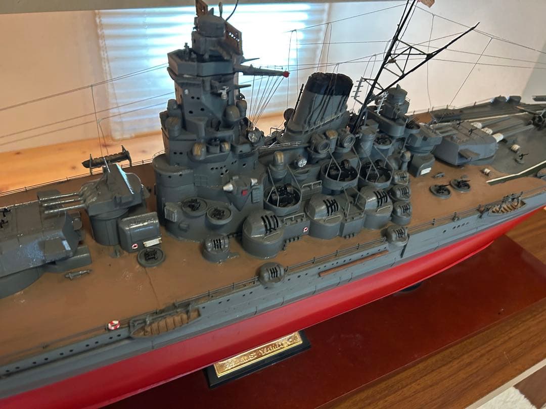 【17日まで限定値下げ】ニチモ 戦艦大和 1/200 塗装完成品