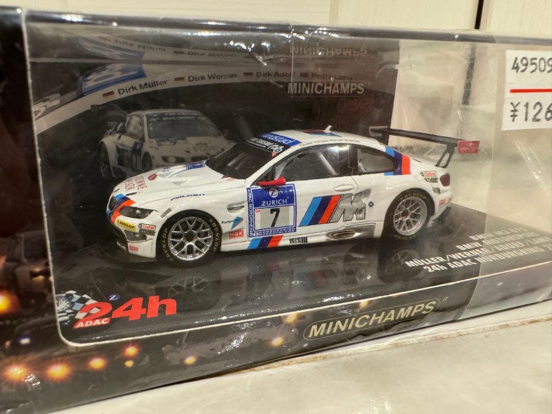 BMW M3 GT2 E92 24h ミニカー ミニチャンプス 1/43