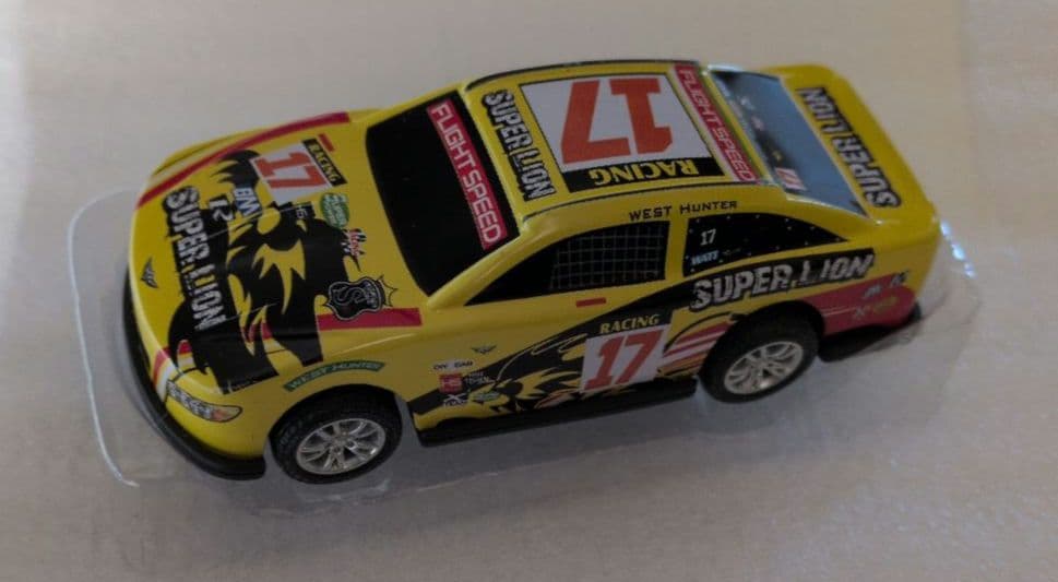 スチールレースカー ミニカー ナンバー17