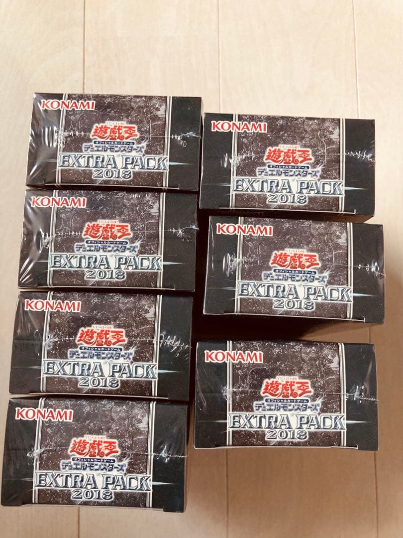遊戯王　未開封　エクストラパック2018 7箱
