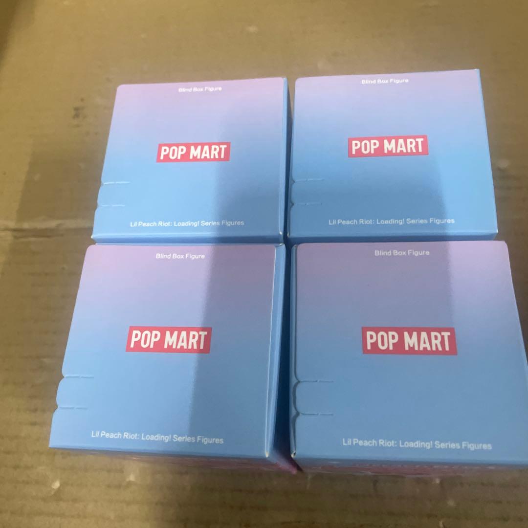 POPMART Lil Peach RiotLoadingシリーズ　　10ピース