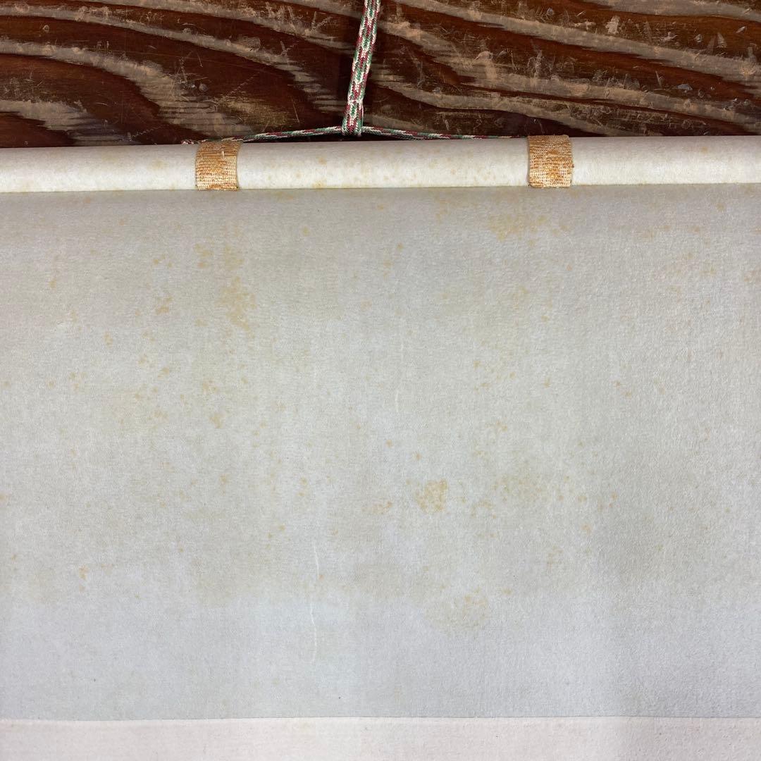 美品 掛け軸 立花大亀作「真妙技能」大徳寺 共箱 禅語 茶掛け