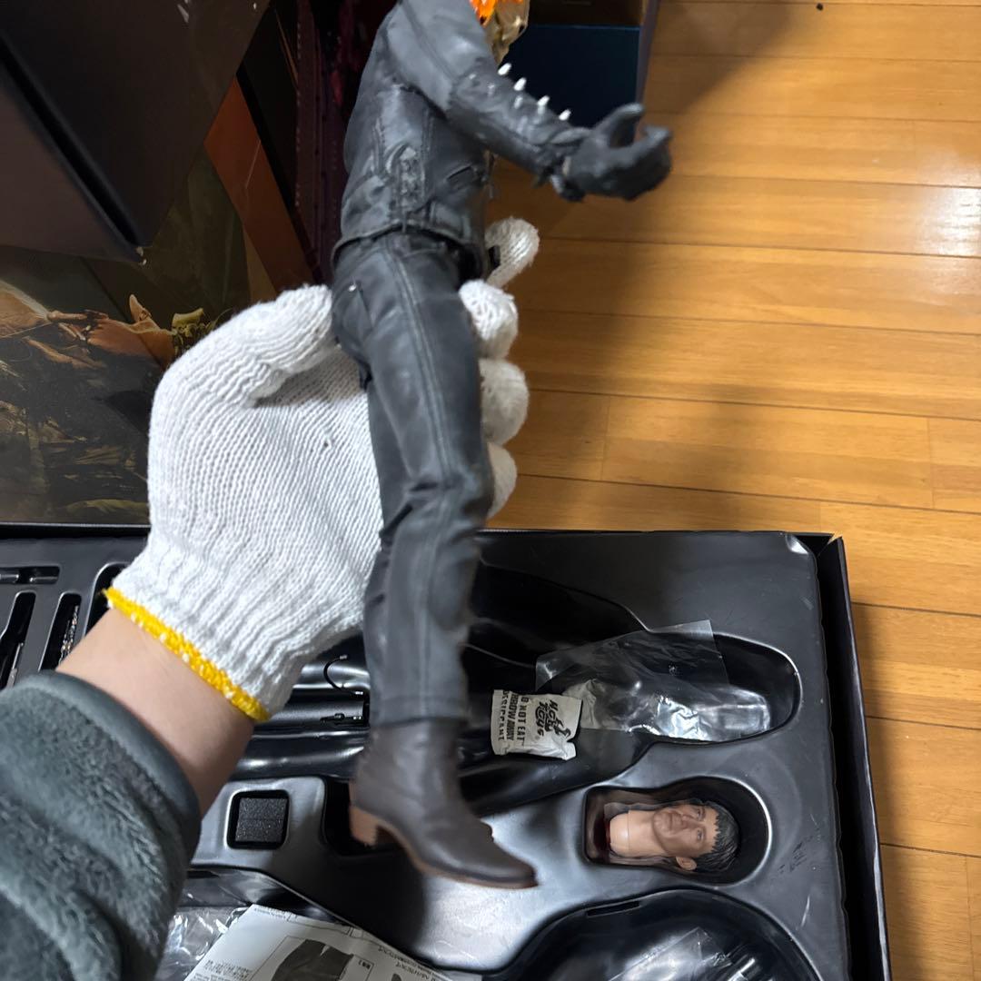 ゴーストライダー ホットトイズアクションフィギュア バイク付き