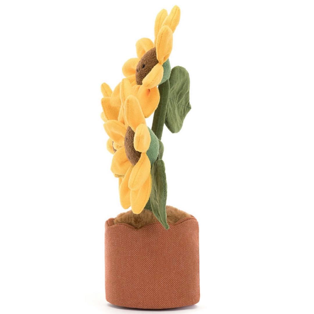 新品　ジェリーキャット　ヒマワリ　ひまわり　向日葵　植物　ぬいぐるみ　花