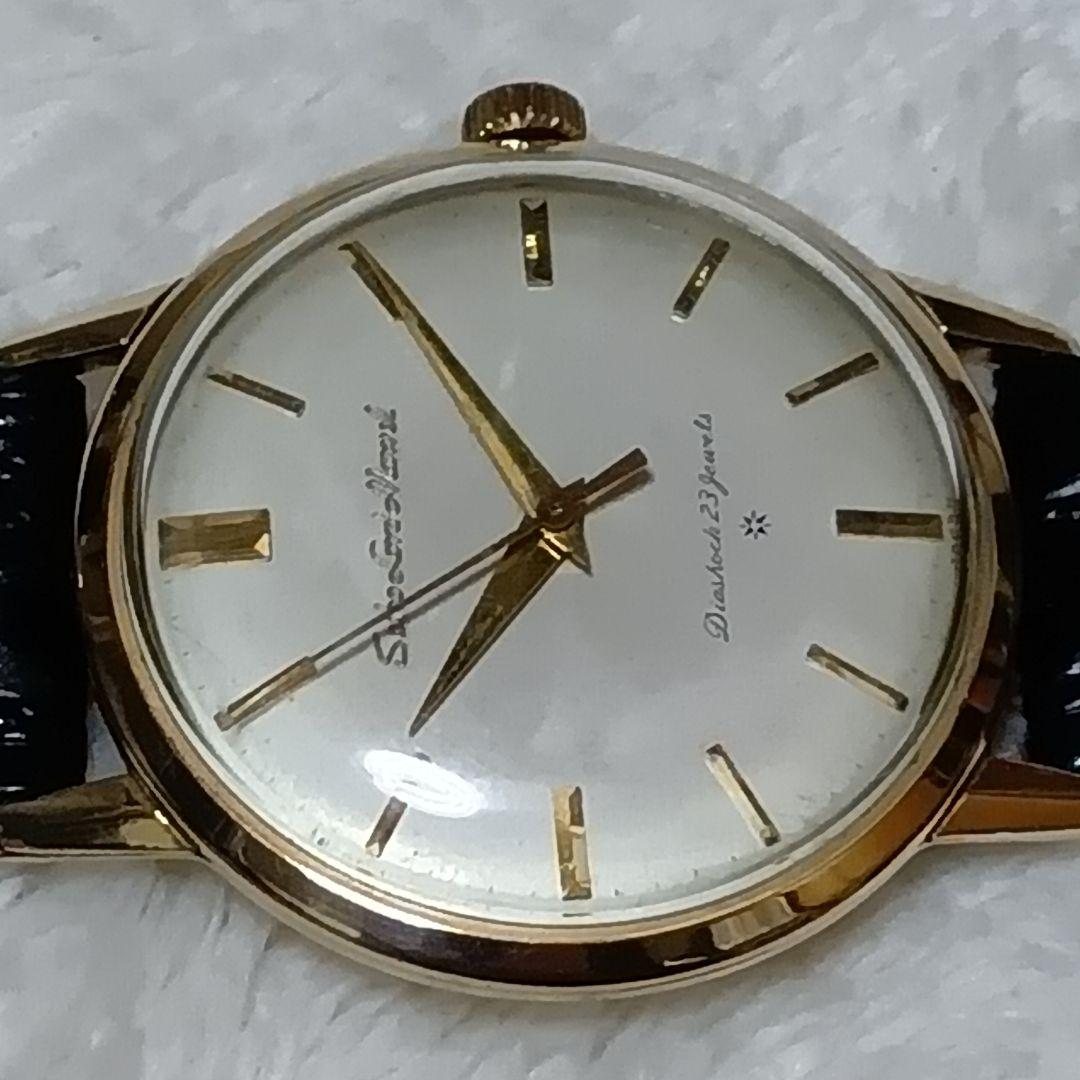 オールドセイコー　彫り文字盤　精度良好！美品！SD！