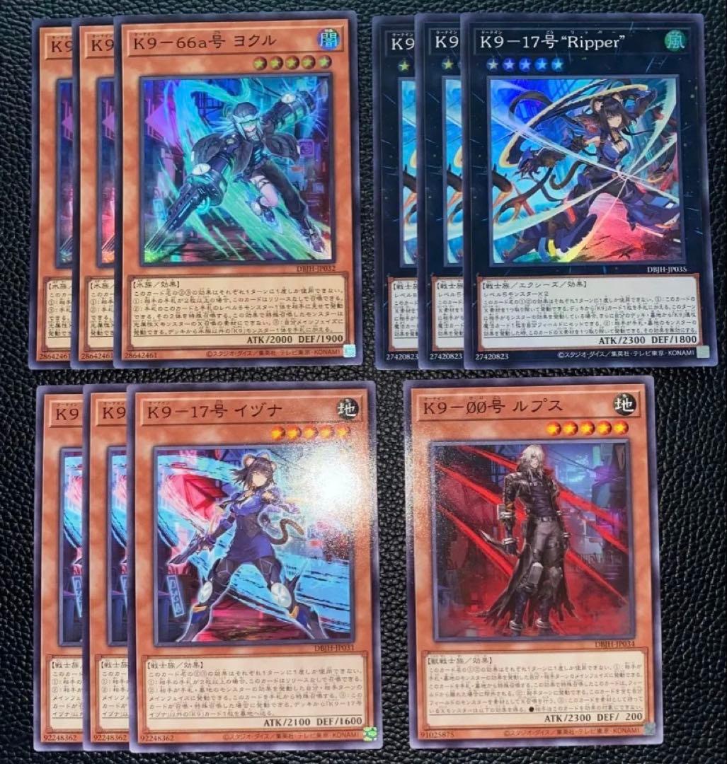 K9 ヨルクk9-17号Ripper ルプス　イヅナ　計10枚セット