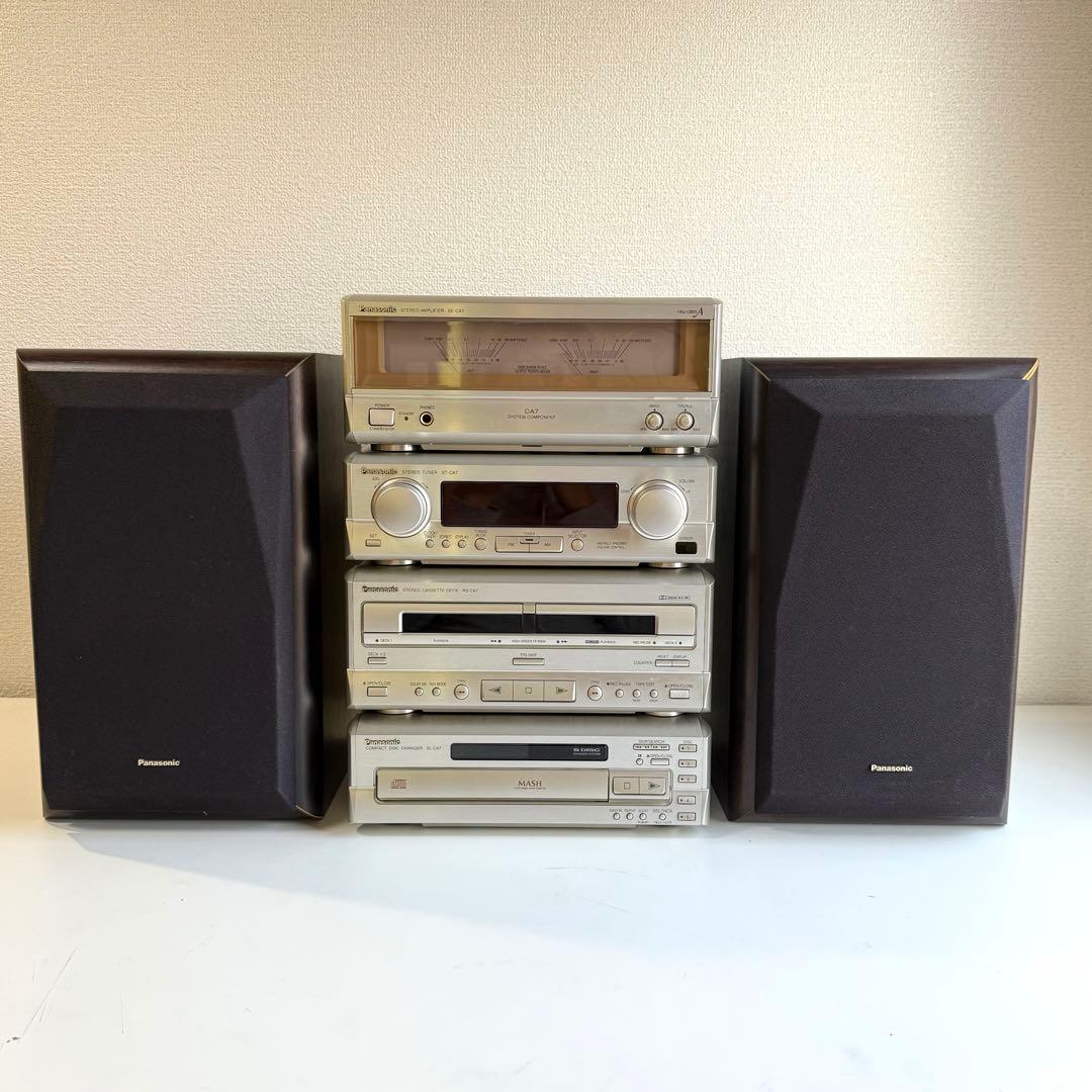 d*3様 Panasonic SC-CA7 システムコンポ コンポ【IS1114