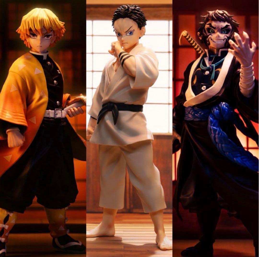 一番くじ 鬼滅の刃 ～雷の兄弟～　A賞　B賞　ラストワン賞　セット 3点セット