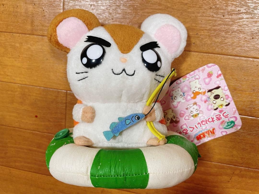 とっとこハム太郎 カメハムくん うきわ ぬいぐるみ 2004年 平成 レトロ
