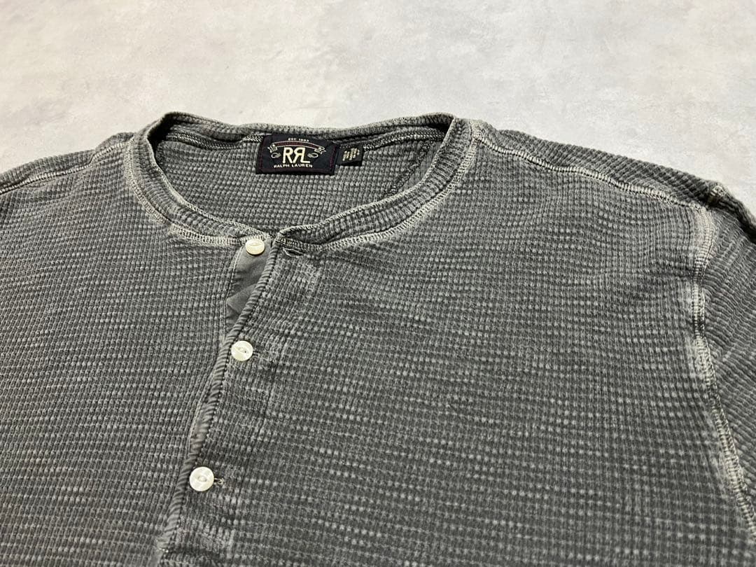 【名作】RRL Double RL L ダブルアールエル ヘンリーネック 長袖