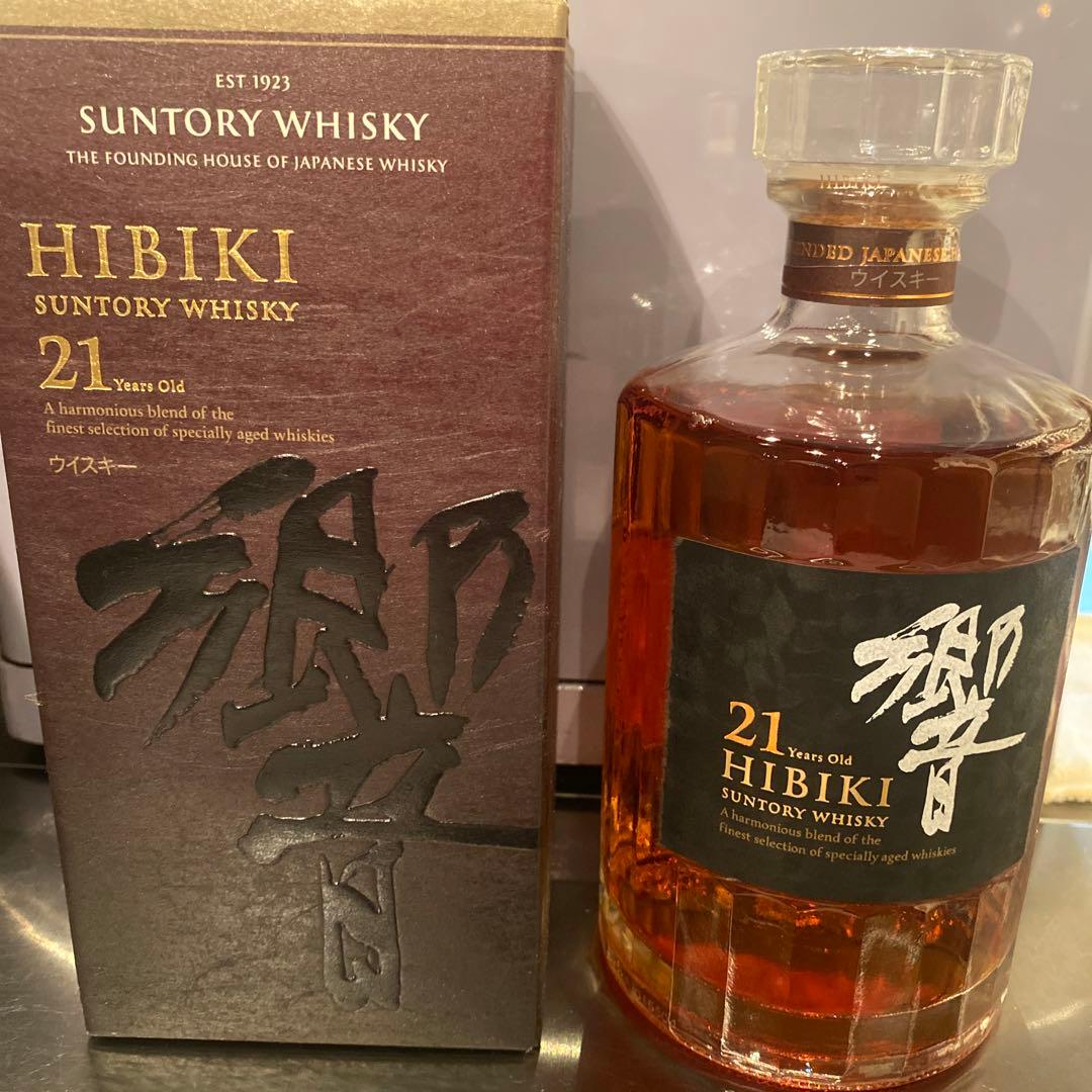 響 21 年 ウイスキー 新品未開封 箱付き