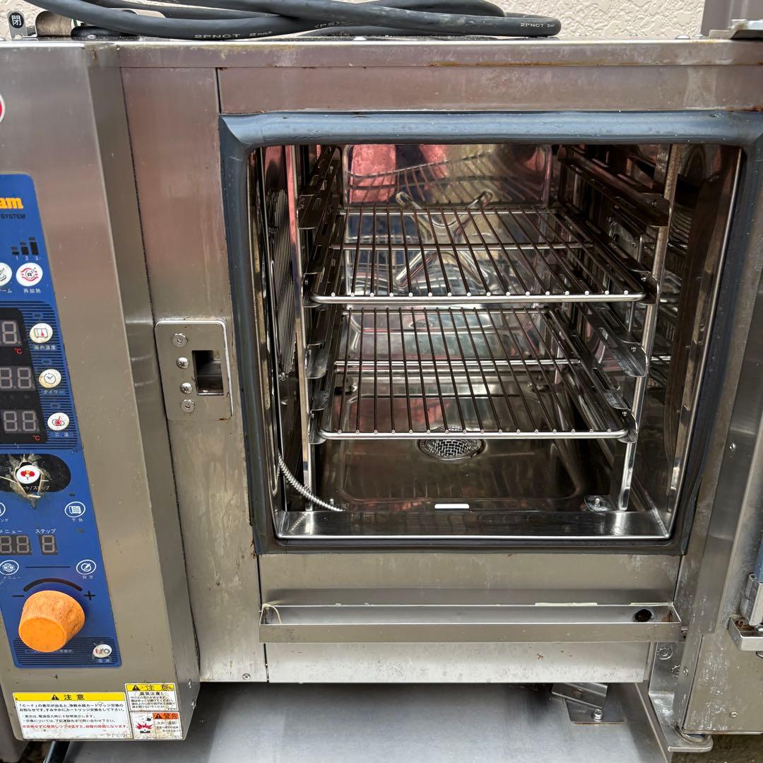 ★2016年製 スチームコンベクションオーブン SSC-04MSC 架台付き