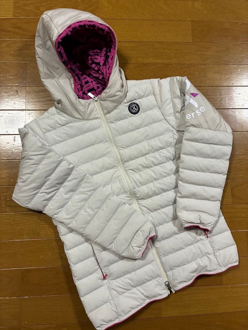 【美品】and per se フード付きジャケット