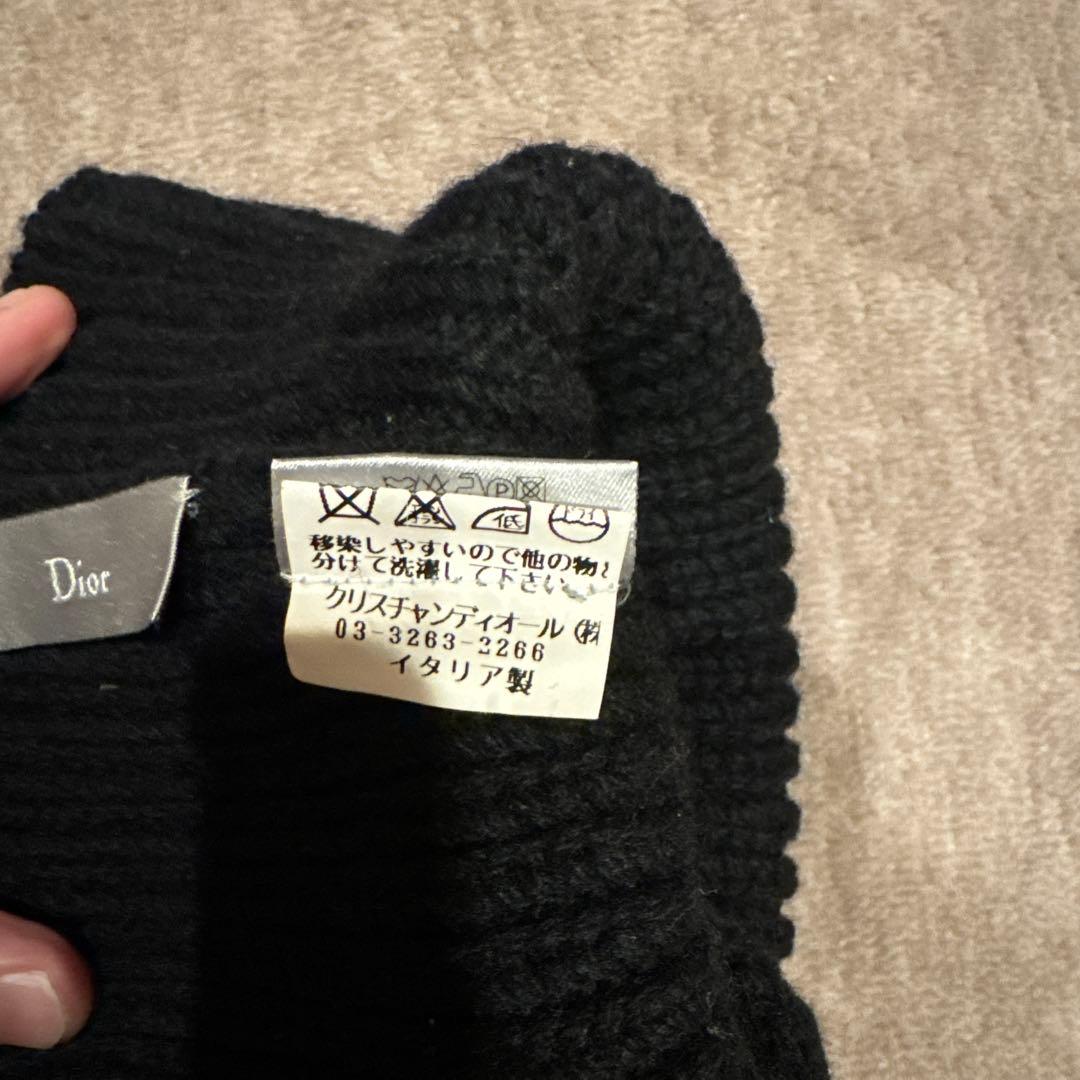 A/W2004Dior Homme Wool Arm Warmers ブラック