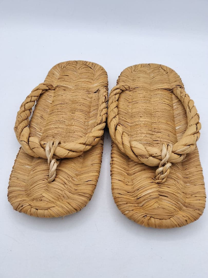 c651　露地草履 5客セット 紙箱 茶道具 古物 懐石 茶事