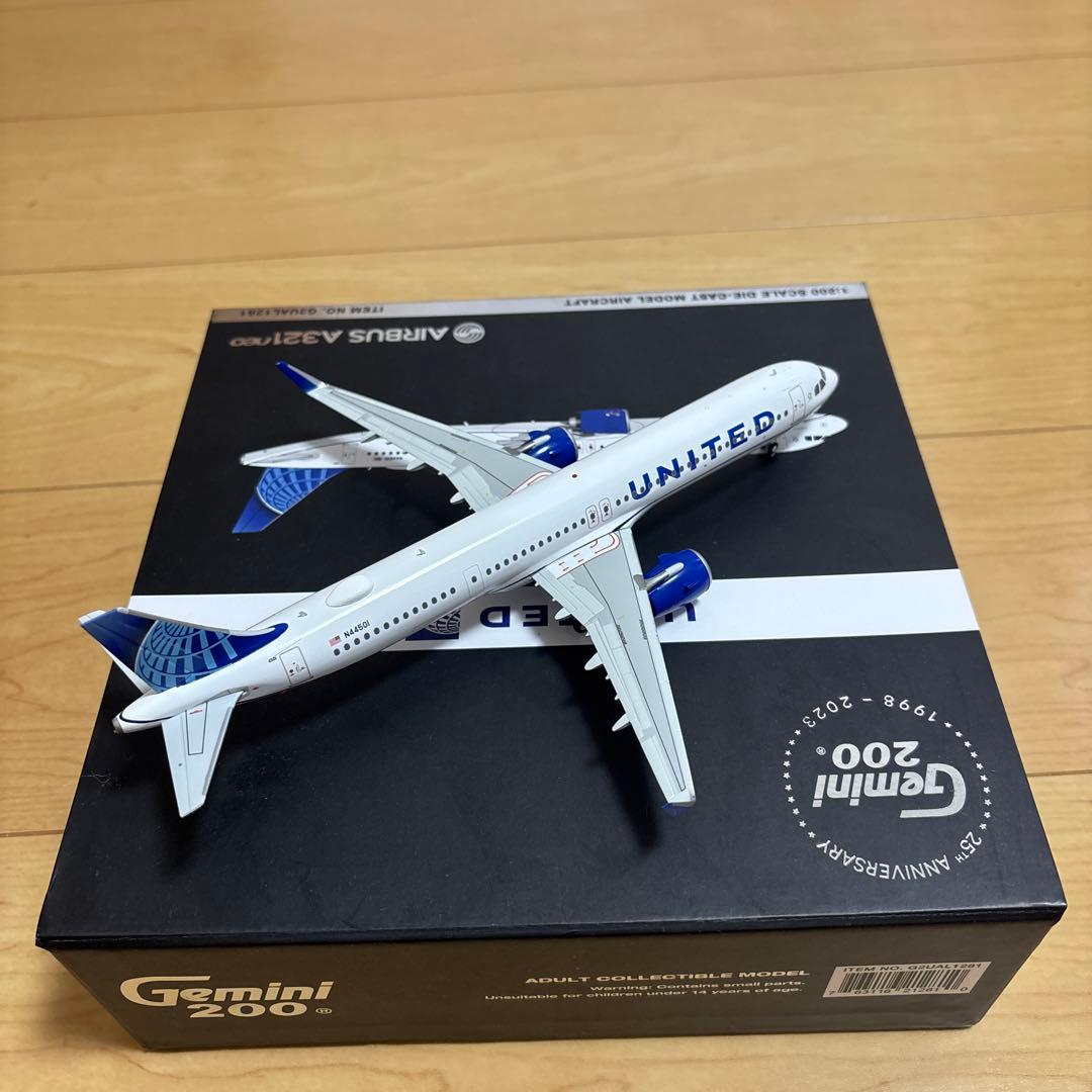 Gemini 200 ダイキャストモデルA321neo ユナイテッド航空