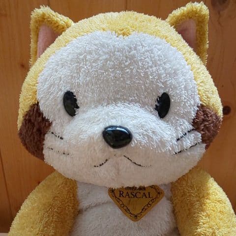 あらいぐまラスカル・レア・タグ付き・世界名作劇場・ぬいぐるみ・昭和・レトロ