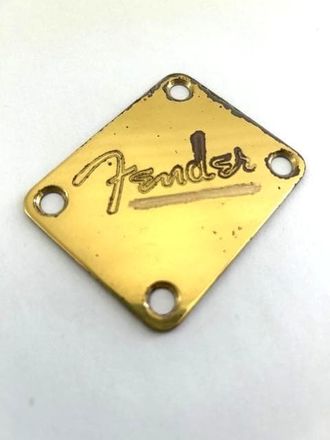 1982年製　初年度　非売品　ネック　プレート　フェンダー・ジャパン