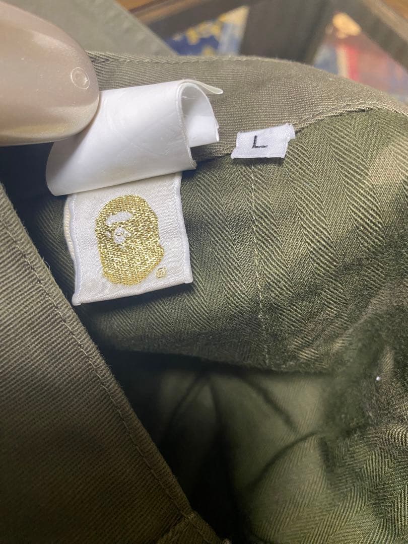 A BATHING APE チノパン オリーブ